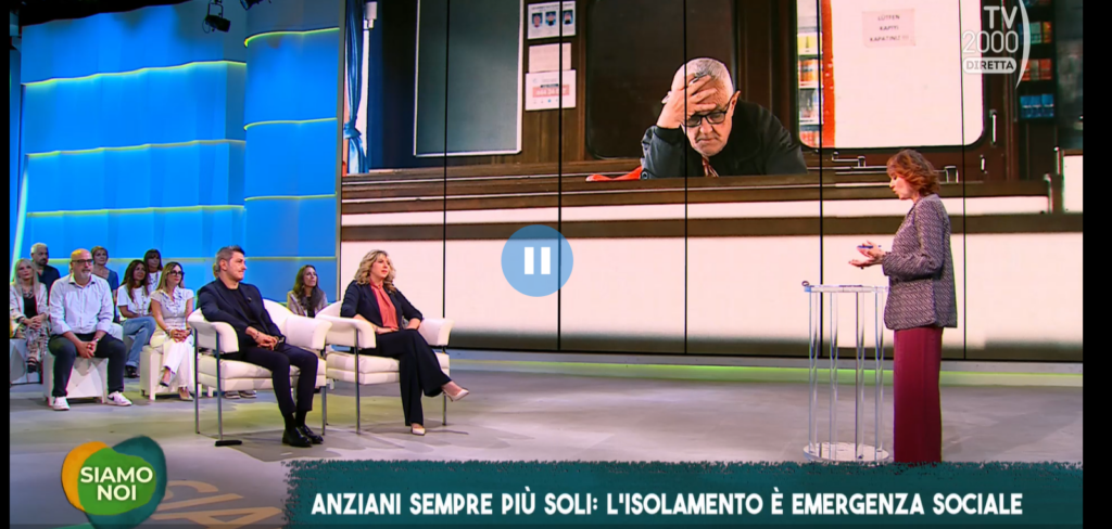 Antonio Derinaldis (Portavoce Nazionale Rete Associativa ADA): Connessione sociale e solitudini intergenerazionali a “Siamo Noi” su TV2000